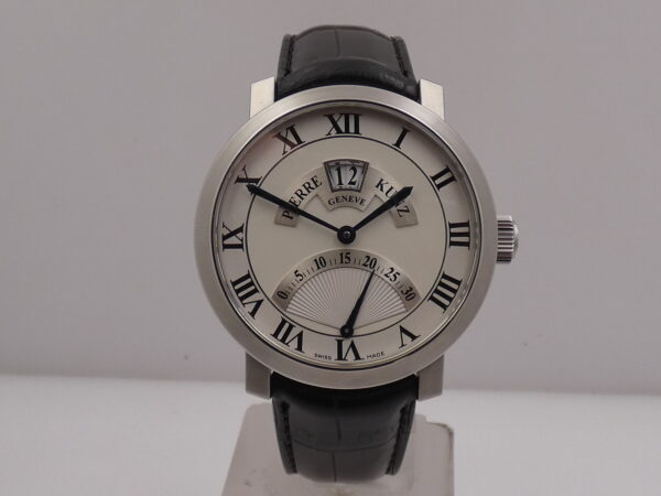 Pierre Kunz Retrograde Spirit of Challange A016SRGD BOX&PAPERS Anno 2006 TOP CONDITION Automatico Acciaio