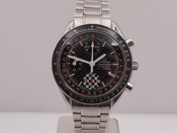 Cronografo Omega Speedmaster Day Date Racing Schumacher BOX&PAPERS Anno 2003 Automatico 3529.50.00 Acciaio LIMITED EDITION 5555 pcs Carbon Fibre Dial