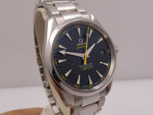 Omega Seamaster Aqua Terra Spectre James Bond 15007 GAUSS 41,5mm With PAPERS Anno 2020 Automatico EDIZIONE LIMITATA 15007pz Co-Axial Chronometer Acciaio