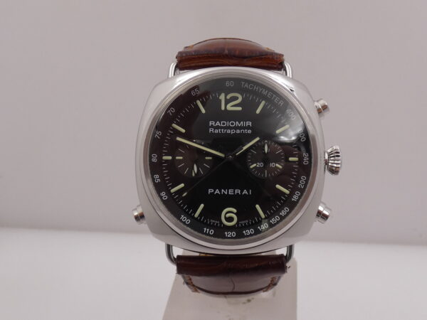 Cronografo Panerai Radiomir Rattrapante PAM00214 BOX&PAPERS Anno 2017 Automatico Acciaio OP6642 Limited Edition 1000pz Al Mondo