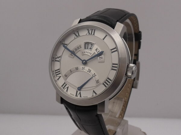 Pierre Kunz Retrograde Spirit of Challange A016SRGD BOX&PAPERS Anno 2006 TOP CONDITION Automatico Acciaio
