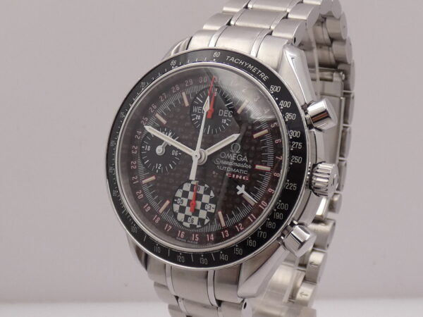 Cronografo Omega Speedmaster Day Date Racing Schumacher BOX&PAPERS Anno 2003 Automatico 3529.50.00 Acciaio LIMITED EDITION 5555 pcs Carbon Fibre Dial
