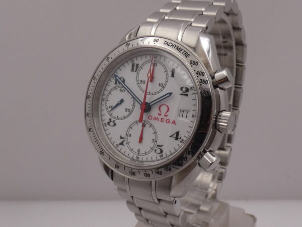 Cronografo Omega Speedmaster Date Olympic WITH PAPERS Anno 2011 Automatico Acciaio Braccialato