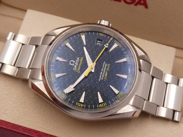 Omega Seamaster Aqua Terra Spectre James Bond 15007 GAUSS 41,5mm With PAPERS Anno 2020 Automatico EDIZIONE LIMITATA 15007pz Co-Axial Chronometer Acciaio