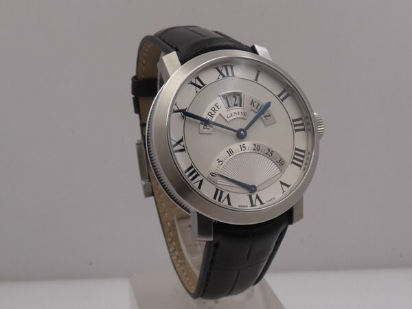 Pierre Kunz Retrograde Spirit of Challange A016SRGD BOX&PAPERS Anno 2006 TOP CONDITION Automatico Acciaio