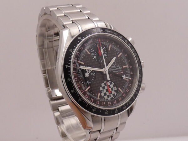 Cronografo Omega Speedmaster Day Date Racing Schumacher BOX&PAPERS Anno 2003 Automatico 3529.50.00 Acciaio LIMITED EDITION 5555 pcs Carbon Fibre Dial